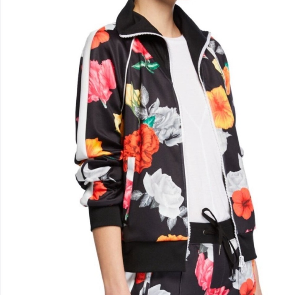 NWOT Pam & Gela Floral Track Jacket - Picture 2 of 9